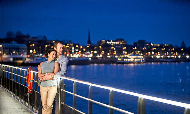 river cruises - nighttime onboard entertainment - crystal cruises